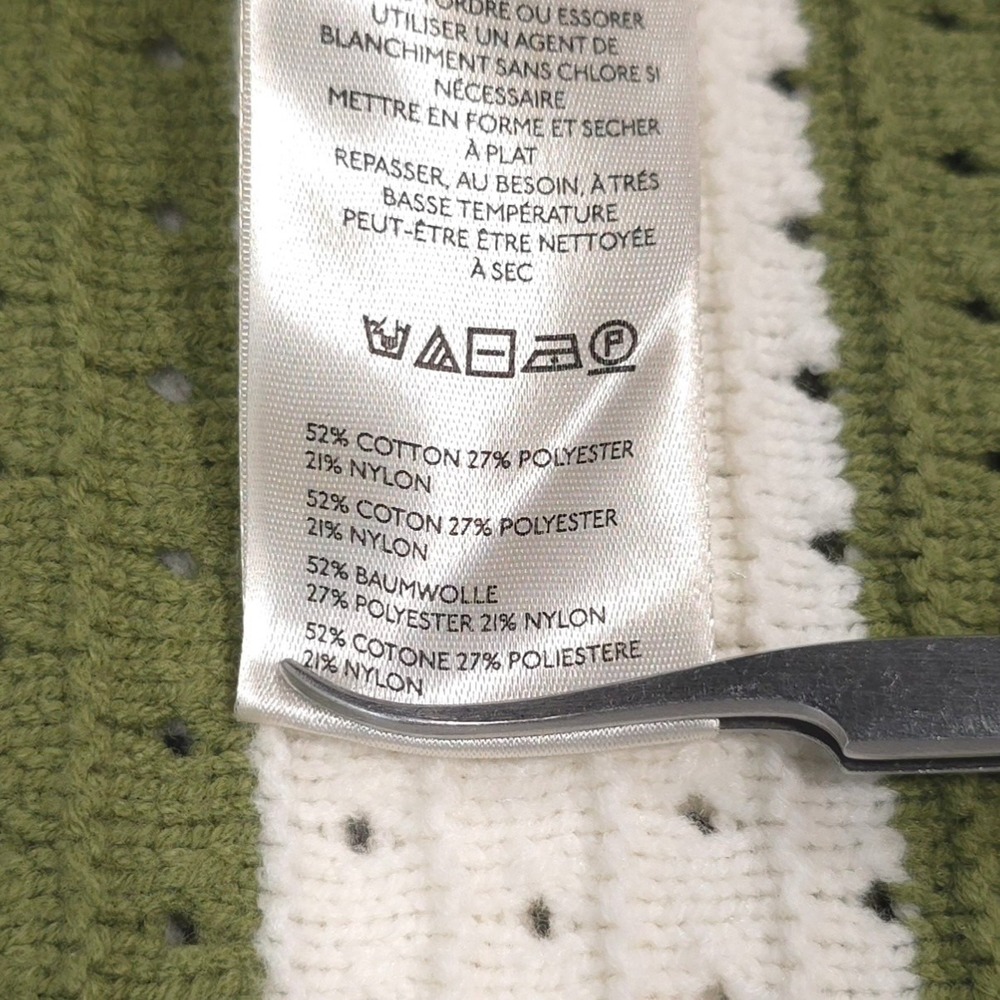ANTHROPOLOGIE DAILY PRACTICE New Knit Mini Dress XL Sleeveless Green Striped - Picture 14 of 16
